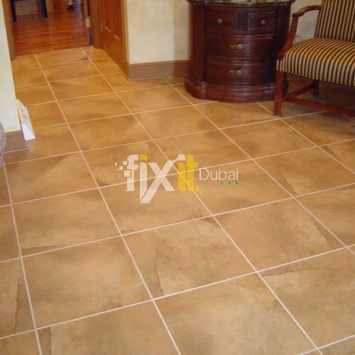 Durable tile flooring