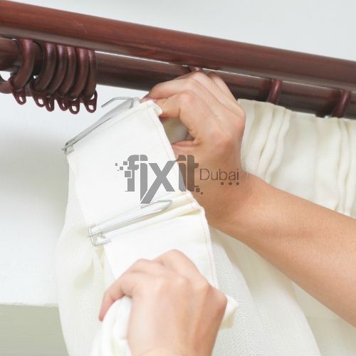 Staning curtain repairing
