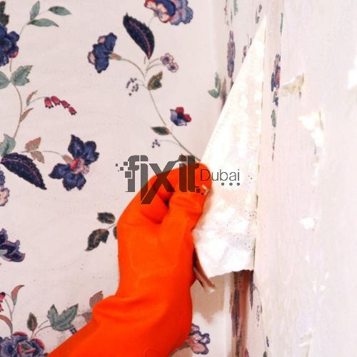 Wallpaper removal dubai