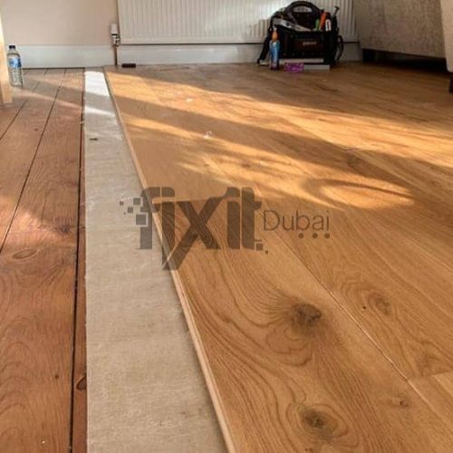Wooden flooring underlay