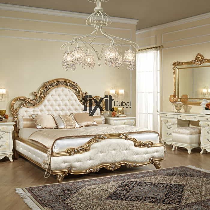 Shiny bedroom furniture