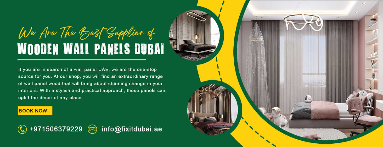 Bedroom Curtains in Dubai