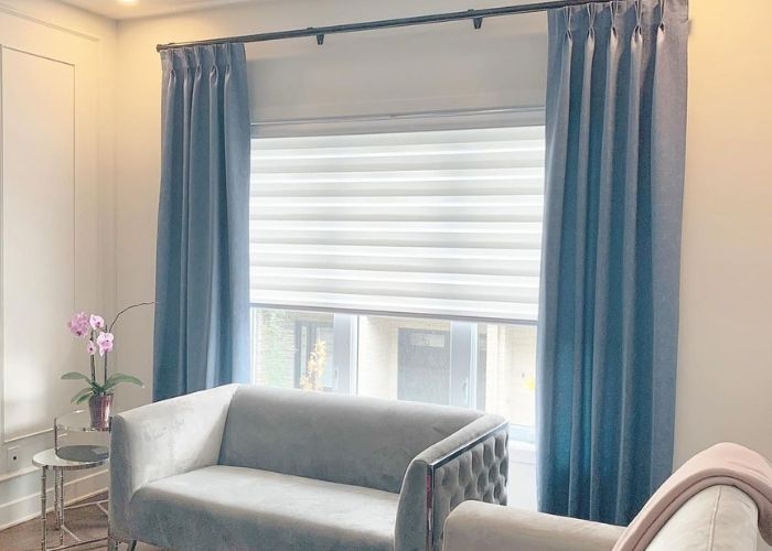 Latest living room curtains in UAE