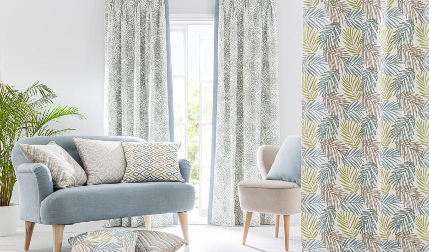 Create A Statement With Patterned Curtains