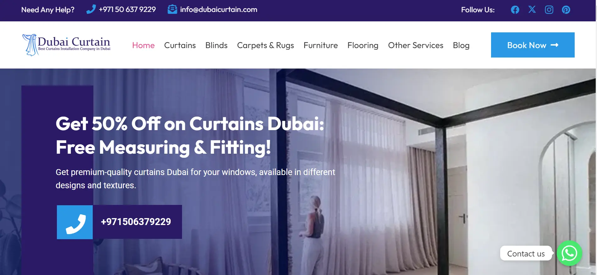 Dubaicurtain.com