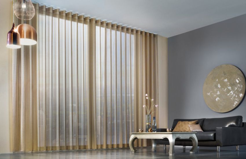 Privacy Control Sheer Curtains