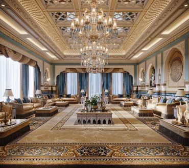 Luxury Interior for arabic majlis