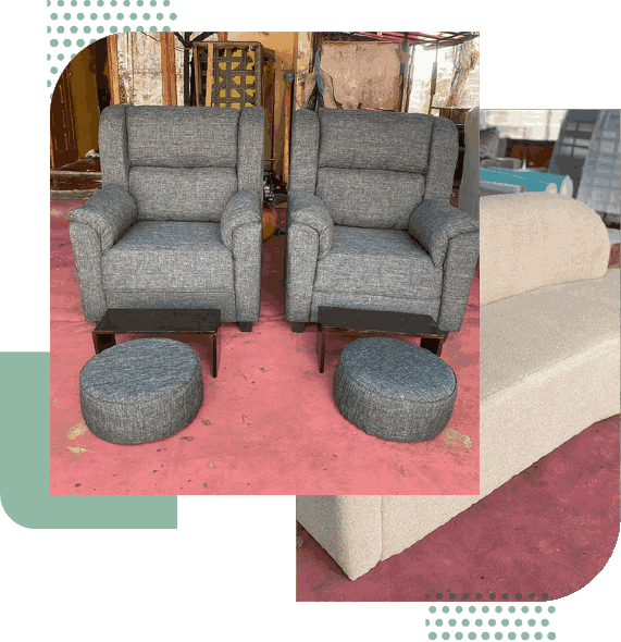 Customized 1 seater sofas collection