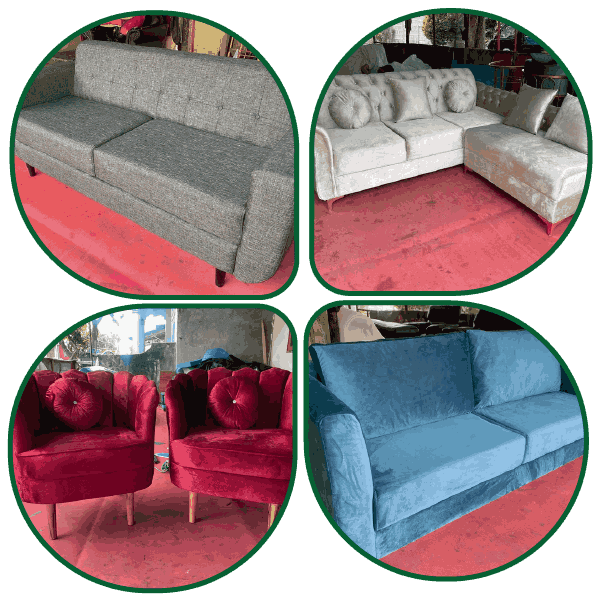 Customized 2 seater sofas collection